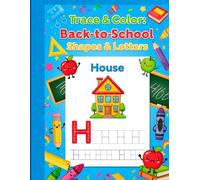 Trace & Color: Back-to-School Shapes & Letters