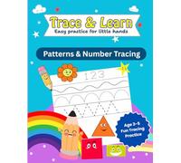 Trace & Learn: Pencil Control-Beginner's Workbook 3-5