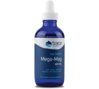 Trace Minerals, Mega-Mag, 400mg, 118ml, Magnesio, Probado en Laboratorio, Sin Soja, Sin Gluten, Sin OGM, Vegano