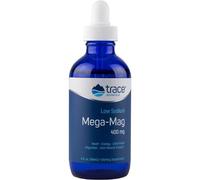 Trace Minerals, Mega-Mag, 400mg, Envase Doble 2 x 118ml, Magnesio, Probado en Laboratorio, Sin Soja, Sin Gluten, No GMO, Vegano