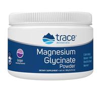 Trace Minerals - Polvo de Glicinato de Magnesio, Sabor Uva - 180 g