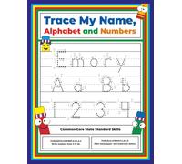Trace My Name, Alphabet, and Numbers Workbook for Emory: Letter and Number Tracing with Arrow Guides and Start Dots