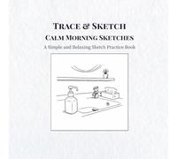 Trace & Sketch Calm Morning Sketches: A Simple and Relaxing Sketch Practice Book for Beginners and Adults