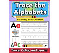 Trace the Alphabets: Handwriting Practice Workbook