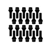 TRACER 20 tuercas de rueda cónicas 60° M12 x 1,25 28mm compatibles con Alfa Romeo, Peugeot, Fiat, Citroen