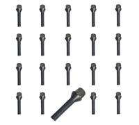 TRACER 20x Tornillos de Rueda M14x1,25 cónico 60° 40mm | Hex: 17mm Compatible con BMW 1 F20 LCI