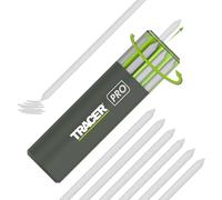 Tracer 6 minas de repuesto de esteatita de 5,2 mm para uso con el lápiz resistente. Paquete de minas para lápices y estuche de almacenamiento
