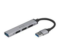 Tracer Hub USB 4 Puertos TRAPOD47000 Gris