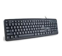 Tracer Maverick Black USB Teclado de Membrana 104 Teclas, Cable 1,4 Metros