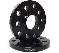 TRACER Separadores de rueda, 12168 W, 10 mm, negro anodizado, círculo de orificios 112/5, orificio central 66,6-2 unidades