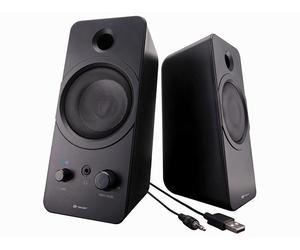 Tracer speakers 2.0 mark altavoz negro inalámbrico y alámbrico 12 w