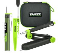 TRACER Truescribe Kit con Lápiz 2.0, Estuche y 12 Minas | Herramienta de trazado profesional con lápiz 2.0 y 12 recambios.