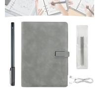 Tracify Pad Notebook, Drawing, Smart Sync Pen and Notebook, 3rd Generation Smartbook with 5 0.02mm High-Precision Spare Refills, Graffiti, Meetings (Gray Skin Tone)