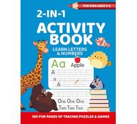 Tracing Activity Book: Alphabet, Numbers and Fine Motor Skills for Ages 3-5
