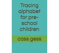 Tracing alphabet for pre- school children