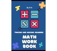 tracing and missing number: maths workbook