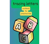 tracing letters workbook for preschool kids: Tracing for the youngest