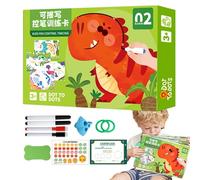 Tracing Libros para el niño, Kids Tracing Book, Carta Preescolar Actividades de práctica de escritura a mano, Number Puzzle Game que rastrea el de aprendizaje para el niño