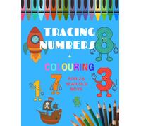 TRACING NUMBERS+ COLOURING FOR 2-6 YEAR OLD BOYS