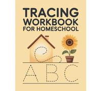 Tracing Workbook for Homeschool: Letter practice to support early learning at home