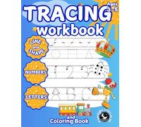 Tracing Workbook for Kids Ages 3-5: Learn to Trace Lines, Shapes, ABC Letters and Numbers 0-10 | Pre-Writing Skills, Handwriting Practice, Fine Motor ... (94 Pages) (Bright Minds Kids Series)