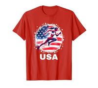 Track and Field USA Team Hombres Mujeres Niños Track Apparel USA Camiseta