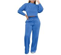 Track Athletic Match Tops Chándales para mujer, parte superior, pantalones, traje, sudadera, chándal para mujer, O-53 Royal Blue, L