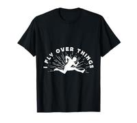 Track Athletics I Fly Over Things Track And Field Camiseta