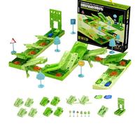 Track Car Toys, 12 Tracks Cool Fun Interactive DIY Puzzle Vehicle Playset