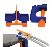 Track Connectors, Double Lane Clamp Start Gate, Two Way Racing Launch Tool, Creative Building Block Component, Social Play Interaction Accessory, Racetrack Category Performance, Home School Use Blue