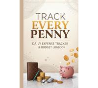 Track Every Penny- Daily Expense Tracker & Budget Logbook: Stop losing track of your money - gain clarity, confidence, and control with this simple daily expense tracker.