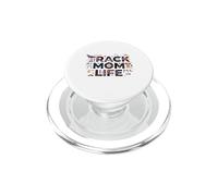 Track Mom Life Track and Field Sports Mom Runner Mom Track PopSockets PopGrip para MagSafe