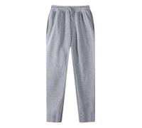 Track Yoga Running 0 para hombre, otoño y verano, pierna recta, pantalones lisos de pierna larga, moda para hombre, Y2K, D-979 Gris, XL