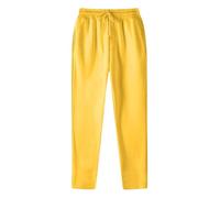 Track Yoga Running 0 para hombre, otoño y verano, pierna recta, pantalones lisos de pierna larga, moda para hombre, Y2K, D-979 amarillo mostaza, 41-44.5