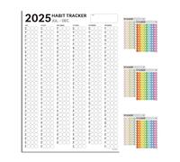 Tracker Journal, Hábito Tracker, Monthly Habit Tracker, Goal Tracker Planner, 6-Month Habit Tracker Journal Inspirational and Motivational Habit Tracking Journal Planner for Achieving Goals