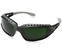 BOLLE Tracker - Montura Nylon Negro - Patillas Rectas con Cinta elástica - PC Soldadura Tintado 5 Anti-rayaduras - Funda Microfibra Gratuita