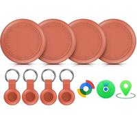 Tracker Tags Smart Tag,Bluetooth Schlüsselfinder 4er Pack, Bluetooth Tracker Kompatibel mit Apple Wohist?APP (Nur iOS) Finde und behalten Deine Sachen im Blick:Schlüssel,Geldbörsen, Gepäck,Rucksäcke