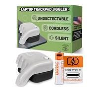 Trackpad Jiggler recargable, puerto de carga USBC, indetectable, jiggler de mouse inalámbrico, no funciona en DeII, mantiene el panel táctil activo, el portátil despierto, motor mecánico del mouse,
