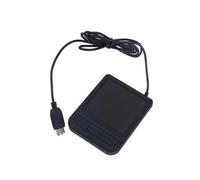 Trackpad with Trackball, Wired USB Input Device, Durable Compact Design, Precise Cursor Control