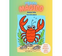 Traço Mágico - Animais Fofos: Livro de Colorir Animais Fofos: Desenhos Grandes com Traços Grossos e Simples para Relaxar e Estimular a Criatividade