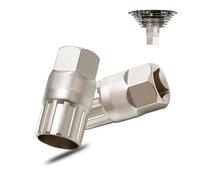 TRACOMPAN Herramienta de extracción de cassette, 2 unidades, herramienta de bloqueo central de acero al carbono para bicicletas MTB/Road | Compatible con Shimano/SRAM/Sunrace 6-11 velocidades de