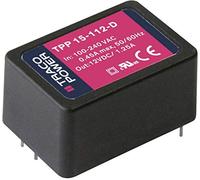 TracoPower TPP 15-124-D AC - Fuente de alimentación para Impresora (625 mA, 15 W, +24,0 V/CC)