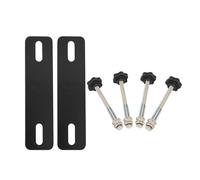 Traction Board Mount - Anti Rust Recovery Board Mount Pin Versatile Sturdy Security Kit de replace, universal Fit Mounting + Key Lock Compatibility | Heavy Duty Nylon & Stainles Steel - for Off Road