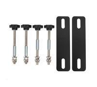 Traction Board Mount, Easy-to-Install Mounting Kit, 8.27x3.15x1.77inch, Sturdy Theftproof Security Brackets, Accessory, Rust-Resistant, ideal para principiantes, entusiastas