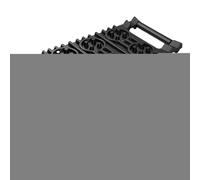 Traction Mat, 2-Piece Tire Grip Pads, 12.4x5.71x0.79 Inches Heavy-Duty Ladder-Style Rescue Boards, Traction Aid, Trekking Board for Vehicle, Trails and Camping Use