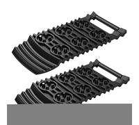 Traction Mat, Tire Grip Ladder Pads, Heavy-Duty 2-Piece Set, 12,4 x 5,71 x 0,79 pulgadas Anti Slip for Vehicle Recovery, Off Road Rescue, Mud, Snow, Rocky Trails and Outdoor Expeditions