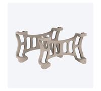 Tractive - 2 Clips de Goma para el GPS Perros Tractive GPS Dog 6 (marrón)