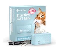 Tractive - Collar Gato GPS Mini | N.º 1 del Mercado | Localización en Tiempo Real | Historial de ubicaciones | Avisos de Salud | Monitor de Actividad | Collar Incluido