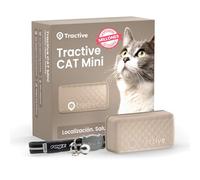 Tractive - Collar Gato GPS Mini | N.º 1 del Mercado | Localización en Tiempo Real | Historial de ubicaciones | Avisos de Salud | Monitor de Actividad | Collar Incluido