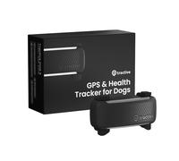 Tractive - GPS perros | 2025 Edición | N.º 1 del mercado | Localización en tiempo real | Alertas antifuga | Monitor de actividad | Avisos de salud | Seguimiento de ladridos (Negro)